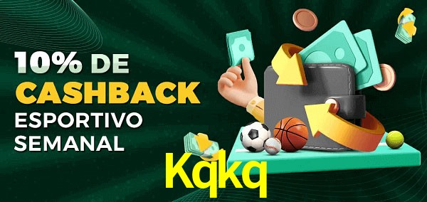 10% de bônus de cashback na Kqkq